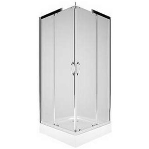 KOLO REKORD sprchový kout 90cm posuvné dveře, stříbrná lesklá/transparentní PKDK90222003