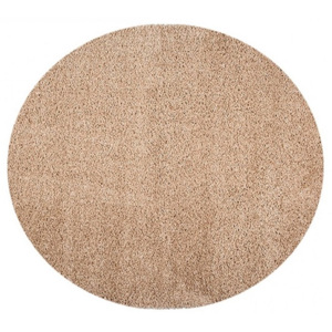 Exkluzivní kusový koberec SHAGGY LOCANA kulatý L0520-KR-průměr 150 cm