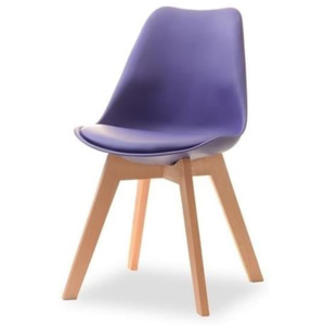 Medo Jídelní židle LUIS fialová - buk