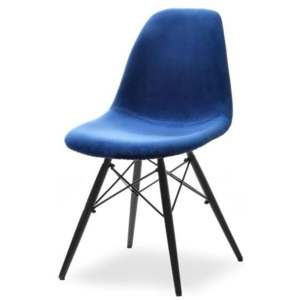 Jídelní židle MALWA modrá, černá