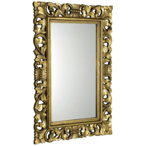 SCULE zrcadlo v rámu, 80x120cm, zlatá IN316