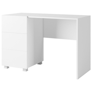 Obývací systém Calabrini - psací stůl Calabrini - bílá/bílá lesk