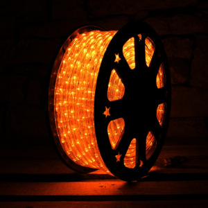 DecoLED LED hadice - 1m, oranžová, 30 diod