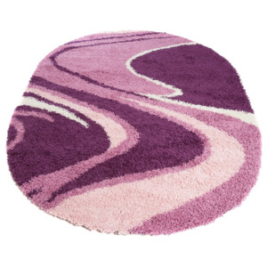 Exkluzivní kusový koberec SHAGGY LOCANA oválný OVL0170-60x100 cm