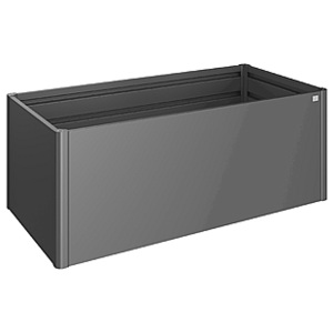 Zvýšený truhlík na zeleninu (tmavě šedá metalíza) L