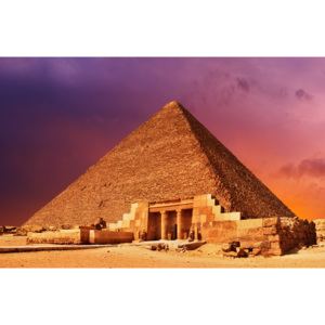 Plakát - Pyramidy Gíza (Rozměr: 60x40 cm)