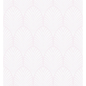 Luxusní papírová tapeta Holden Gatsby růžová 0,53x10,05 m