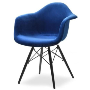 Jídelní židle MALWA BRAC, modrá-černá