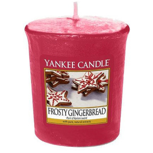 Yankee Candle – votivní svíčka Frosty Gingerbread 49 g