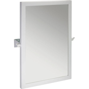 Zrcadlo výklopné 40x60cm, bílá (301401034) Bemeta