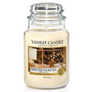 Yankee Candle - Winter Wonder 623g (Okouzlující zimní kombinace šampaňského a citrusů, vanilky a stříbrné balzámové jedle. Elegantní jemná vůně.)