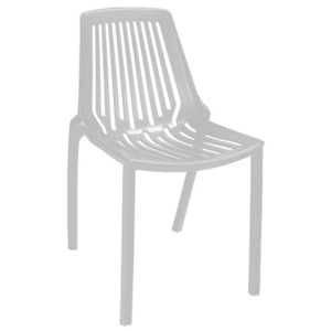 Jídelní židle Linear, bílá