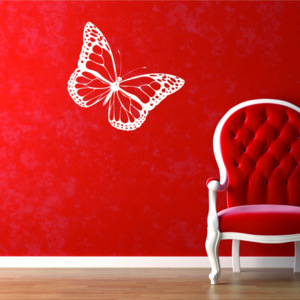 Samolepka na zeď - Motýlek (Rozměr: 90x60 cm)
