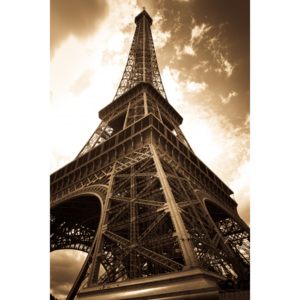 Plakát - Eiffelova věž 2 (Rozměr: 60x90 cm)