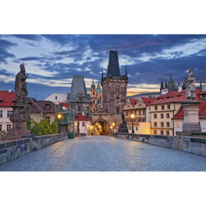 Plakát - Město Praha (Rozměr: 60x40 cm)