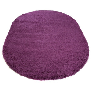 Exkluzivní kusový koberec SHAGGY LOCANA oválný OVL0210-200x290 cm