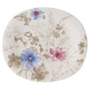 Villeroy & Boch Mariefleur Gris oválný dezertní talíř, 23 x 19 cm