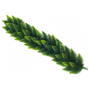 Vánoční dekorace - girlanda zelená 100 cm