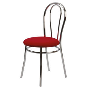 Jídelní židle Bradop ANTONIE – čalouněný sedák, kostra chrom