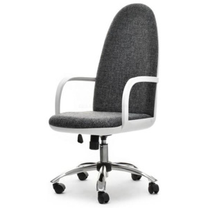 Kancelářská židle KYNTO šedá bílá