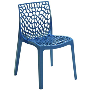 Jídelní židle Coral-C, modrá SC03_BL SitBe