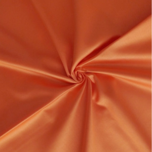Dadka povlečení satén jednobarevný oranžový, - 140x220+70x90 cm