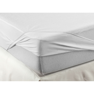 Velfont HPU bambusové froté matracový chránič 180x200 / 18 cm - bílá