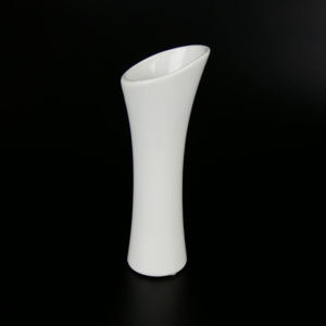 Porcelánová bílá váza Sydney 20 cm