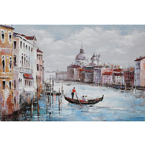 Autronic Obraz - Benátky, ruční olejomalba na plátně