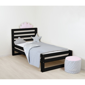 Benlemi Dětská postel DeLuxe 90x180 cm Barva: Černá