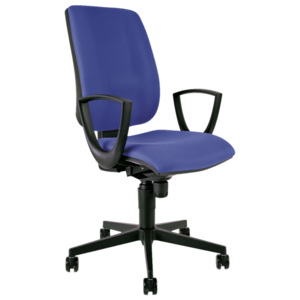 Kancelářská ergonomická židle 1380 SYN FLUTE – s područkami, více barev DORA D4