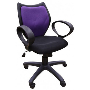 D-8127-1 kancelářská židle, fialová/černá