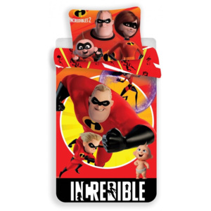 Bavlněné povlečení Incredibles 02 140x200 70x90