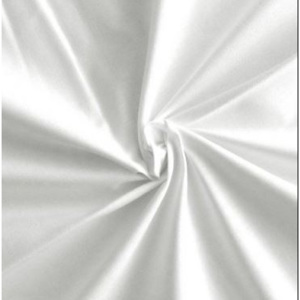 Dadka povlečení satén jednobarevný bílý , - 140x200+70x90 cm