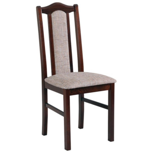 Židle Dalem II, Barva dřeva: olše, Potah: 29 - ekokůže hnědý - NE 18