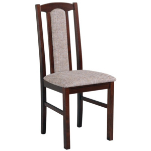 Židle Dalem VII, 016-drevo olše, 016-potah 34 - Witi béžový MIRJAN