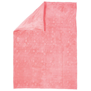 MERADISO® MERADISO® Hebká deka, 150 x 200 cm (růžová)