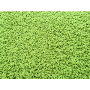Vopi koberce Kusový koberec Color shaggy zelený - 133x190