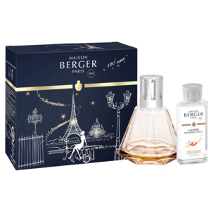 Maison Berger Paris – katalytická lampa Gem a náplň Intenzivní třpyt, champagne
