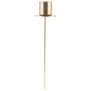 Zápich na svíčku Antique brass - 17,5 cm