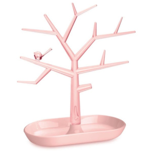 Stromeček na šperky Pi:p,velikost M - barva růžová, KOZIOL