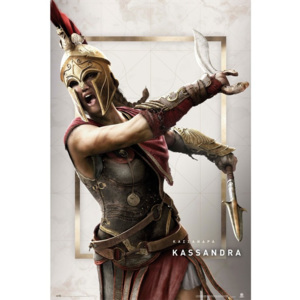 Plakát, Obraz - Assassin‘s Creed: Odyssey - Kassandra, (61 x 91,5 cm)