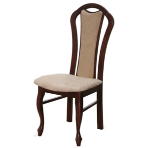 Jídelní dřevěná buková židle Bradop OLGA – čalouněná, na míru