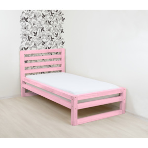 Benlemi Jednolůžková postel DeLuxe 90x200 cm Barva: Růžová
