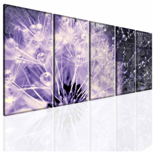 Obraz fialová křehkost (150x70 cm) - InSmile ®