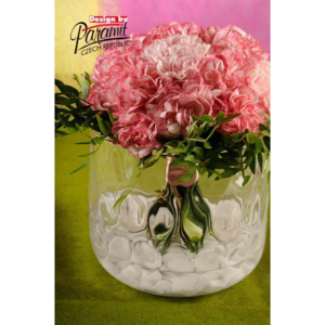 Paramit Asymetrie váza sklo 16 cm