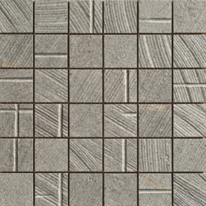 LEONARDO Mozaika v imitaci betonu MORE Arch Brown 30x30cm