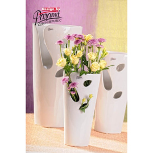 Paramit Noemi váza bílá 27 cm