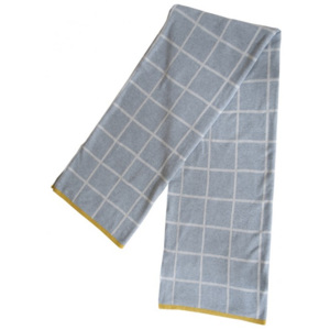 Pletená bavlněná deka Todden grey, Světle šedá