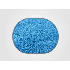 Vopi koberce Kusový koberec Color shaggy modrý ovál - 133x190